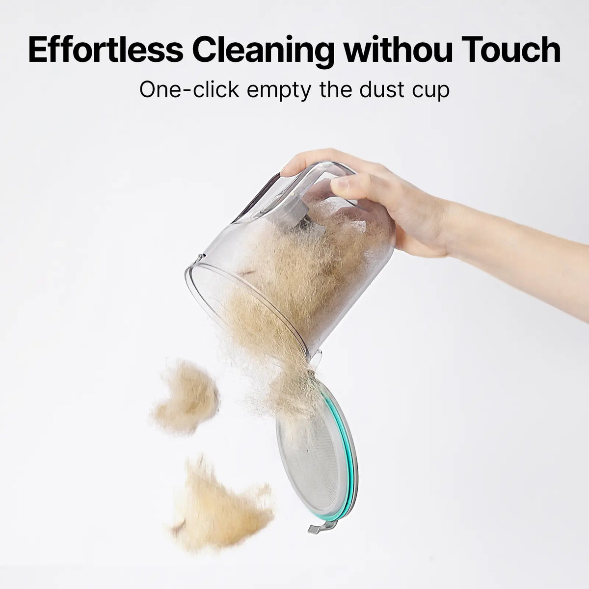 Neakasa P1 Pro Pet Grooming Kit with Vacuum, 99% Capture for Floor Tidiness, 5 Groomer Tools, 1L Washable Bin, 3 Adjustable Strong Suction Levels, 52Db Quiet Cut, Dog & Cat Nozzle, Hair Clippers, Cleaning Brush, Precise Cuts, Hair Removal, Reuse It