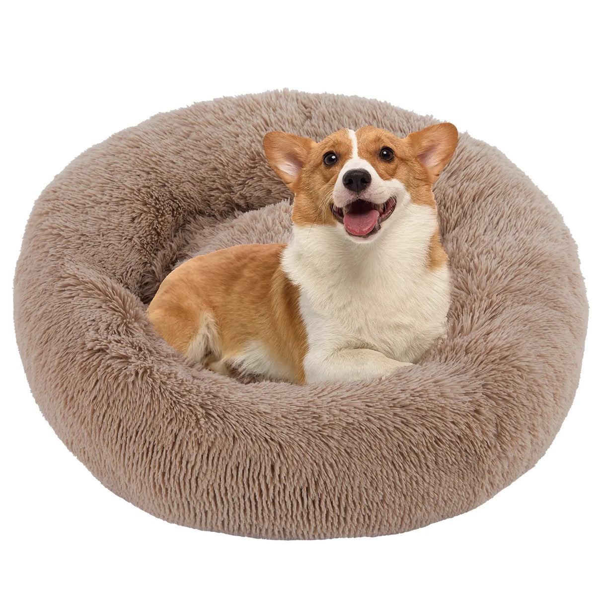 Sweetcrispy Modern Orthopedic Memory Foam Pet Bed for Large Dogs with 3-Sided Bolsters - 20"L x 24"W x 8"Th, Waterproof Detachable Cover, Non-Slip Base, Joint Relief, Consistent Support, Pressure Relief, Supportive Sofa, 24 to 48 Hour Recovery Time