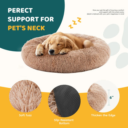 Sweetcrispy Modern Orthopedic Memory Foam Pet Bed for Large Dogs with 3-Sided Bolsters - 20"L x 24"W x 8"Th, Waterproof Detachable Cover, Non-Slip Base, Joint Relief, Consistent Support, Pressure Relief, Supportive Sofa, 24 to 48 Hour Recovery Time